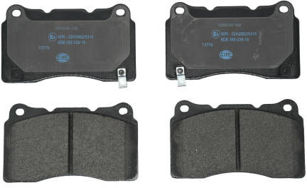 HELLA 8DB 355 039-151 Brake pad set