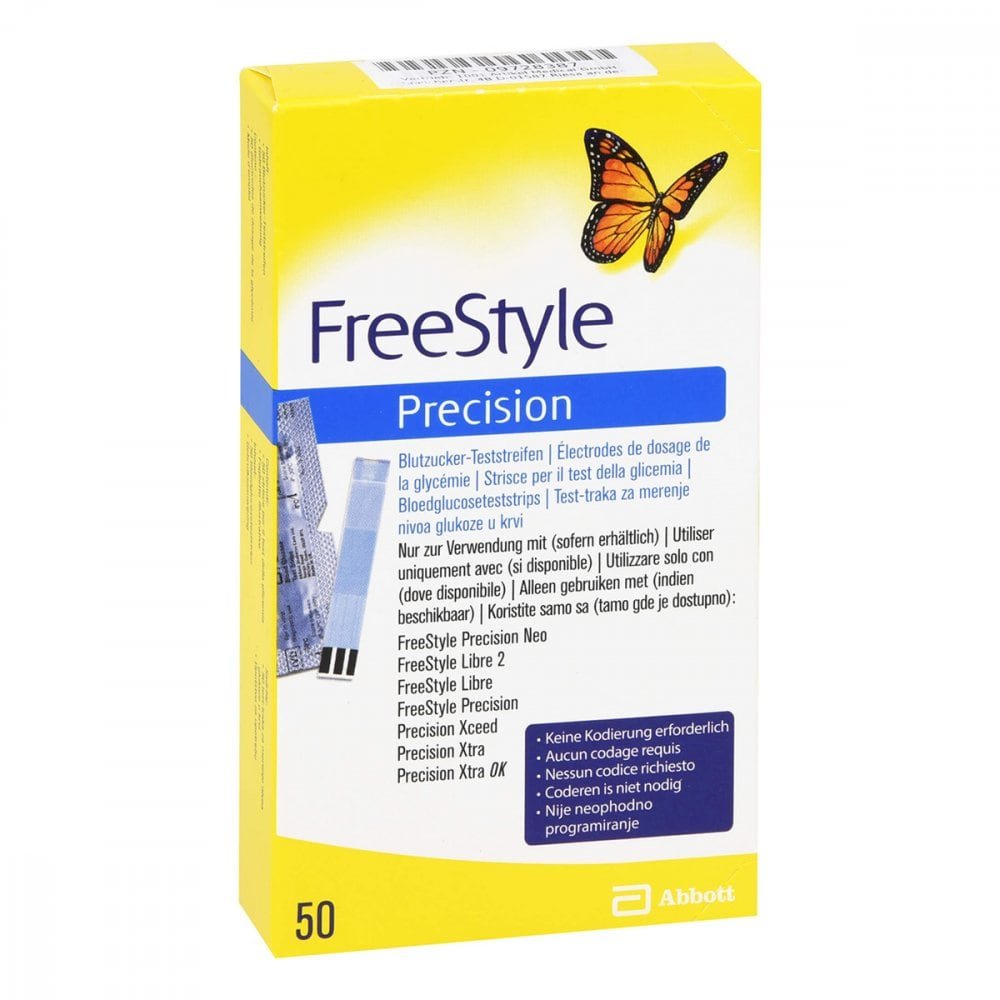 1001 Artikel Medical GmbH Freestyle Precision Blutzucker Teststreifen 09728387