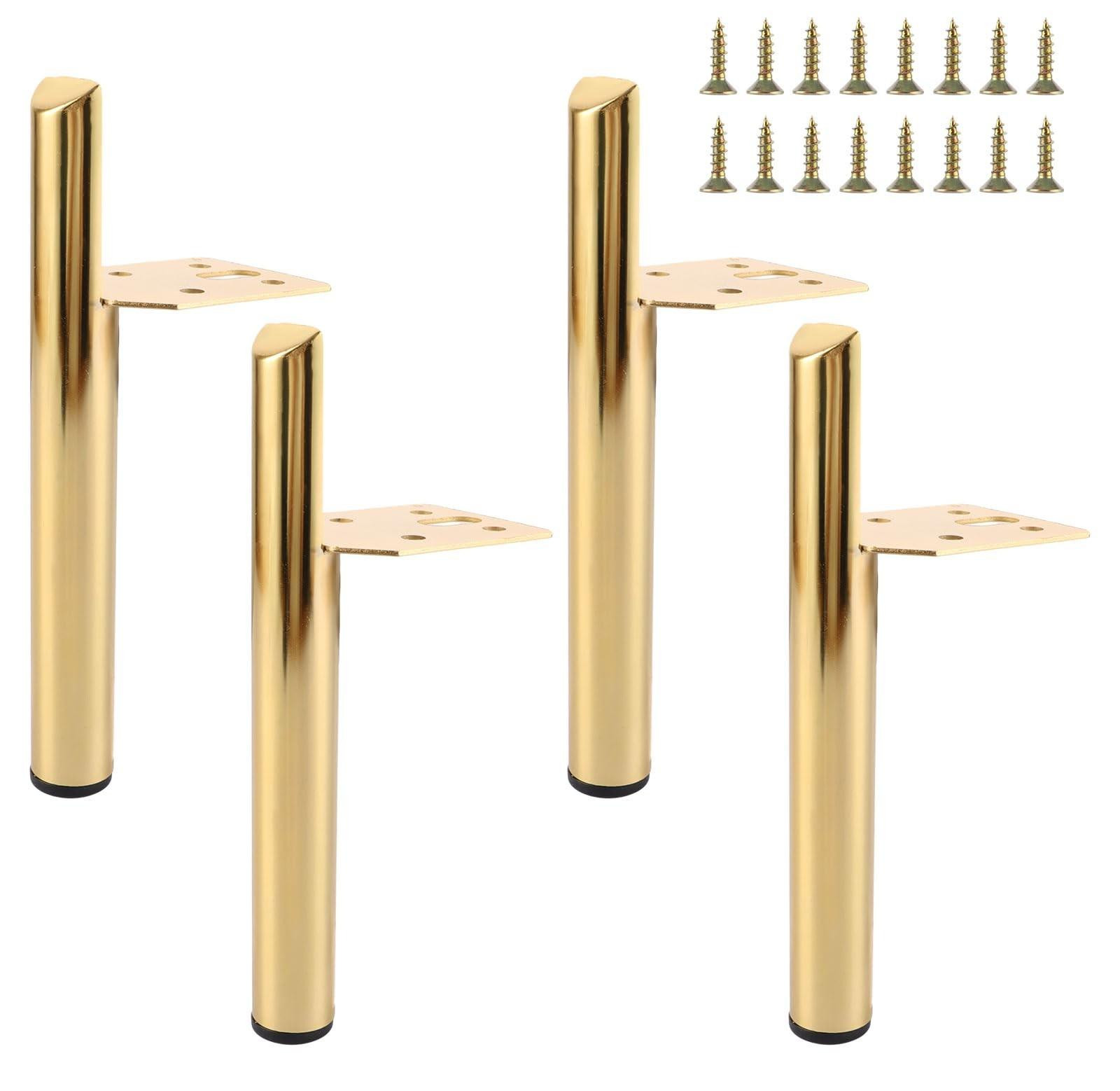 Set van 4 metalen tafelpoten van 18 cm voor meubels