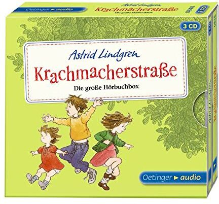 Astrid Lindgren - Krachmacherstraße - Die große Hörbuchbox (3 CD): Lesungen - Preis vom 04.10.2026 03:51:26 h