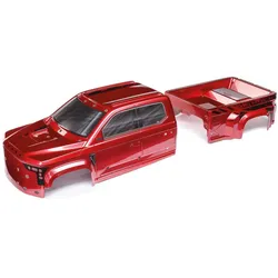 Arrma BIG ROCK 6S BLX Painted Decaled Trimmed Body Red