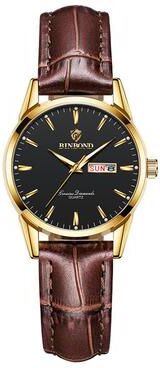 Fusion Finds Women's Quartz Watch Luxury Stainless Steel Waterproof Week & Date Wristwatch 5