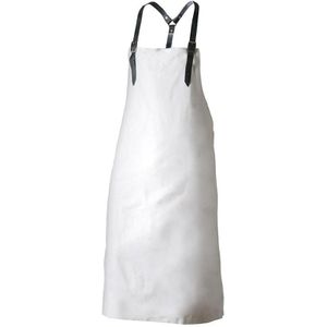 Feldtmann Schweißerschürze Ingo, Echt Leder, weiß, Länge 100cm