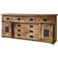 3S Frankenmöbel »Cosma« Massivholz Sideboard IV