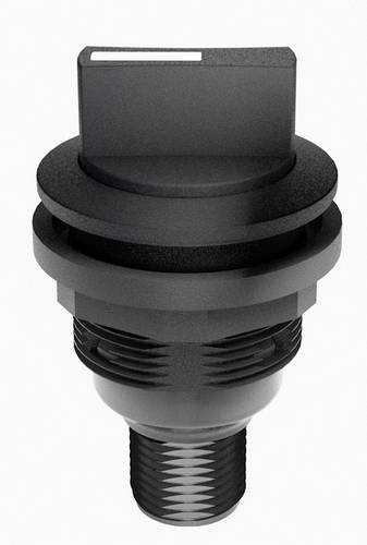 Georg Schlegel M12 Wahlschalter tastend, 1S rund, SHORTRON connect M12-Stecker - 1 Stück
