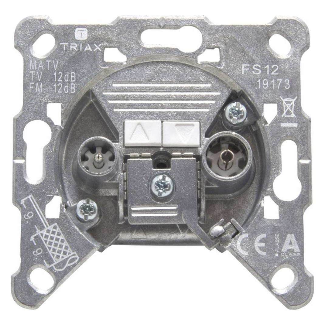 Triax FS 12 Grau Kabelschnittstellen-/adapter (FS 12) (Antennendose) (306292)