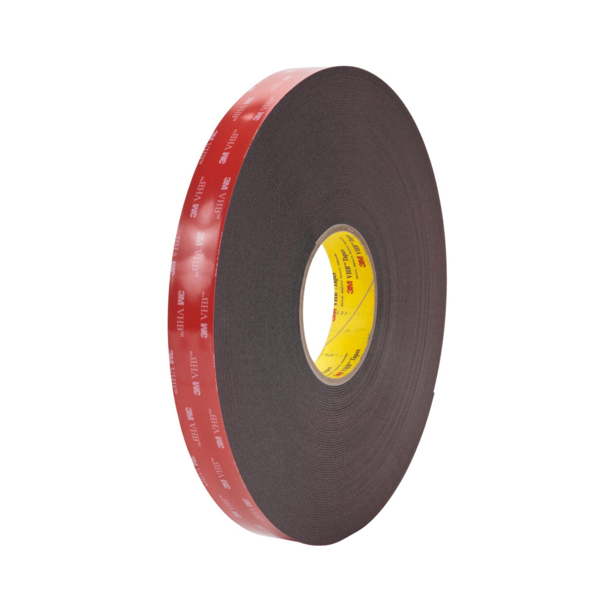 3M VHB Klebeband, schwarz | BreitexLänge: 19X8 mmxm, 59627/IPS (5962F/IPS)