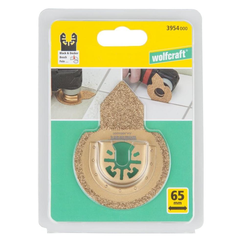 wolfcraft 1 Schleifschneider PRO HM-bestreut ø65 (3954000)