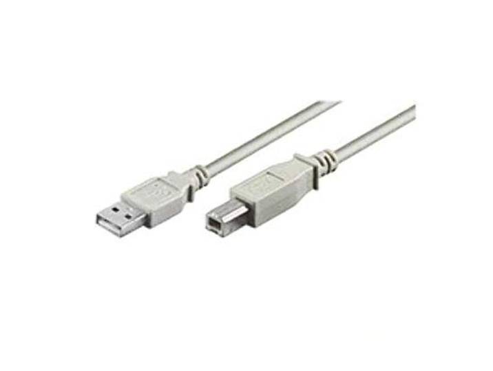 MicroConnect - USB-kabel - USB (M) tot USB type B (M) - 3 m