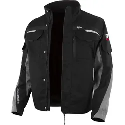 Bundjacke "IRON" - S - schwarz/grau