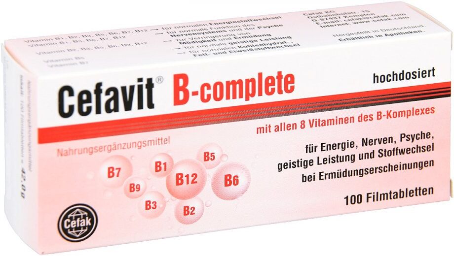 Cefavit B-complete Filmtabletten