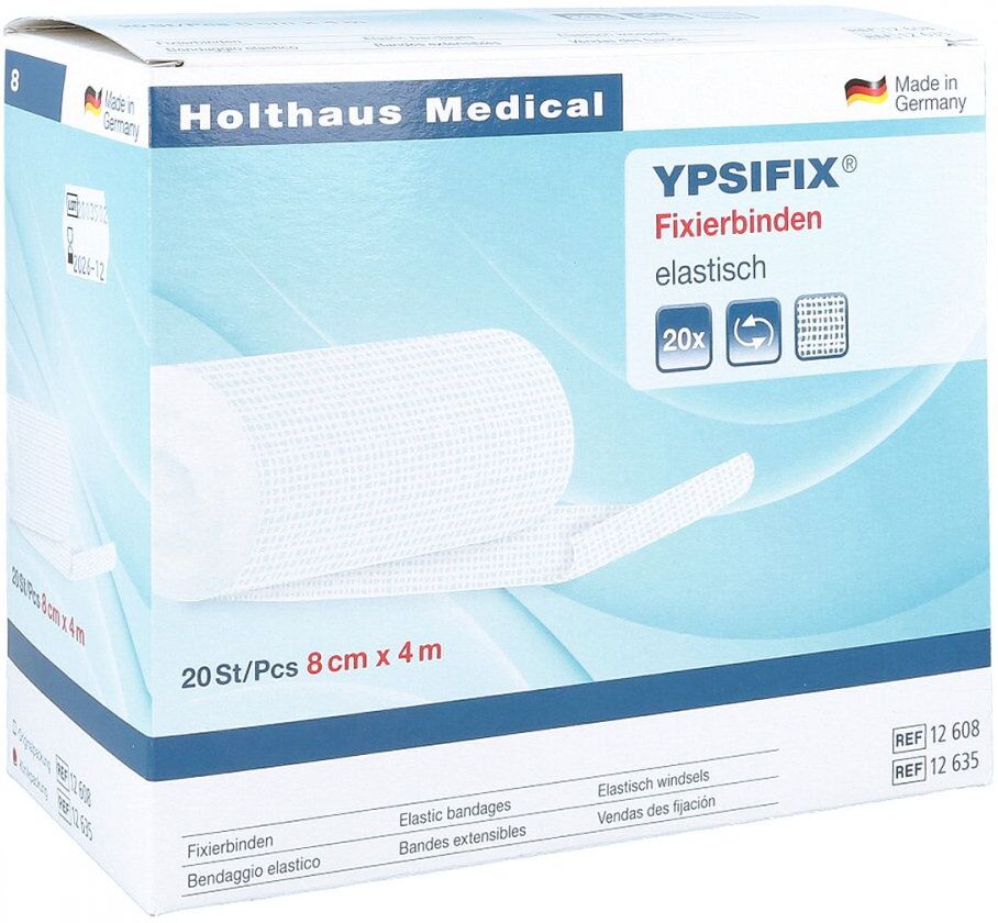 Fixierbinde Ypsifix elastisch 8 cmx4 m lose 20stk