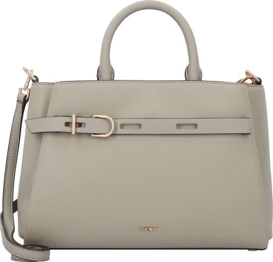 Dkny Handtasche Toffee, Leder, 31x22x8 cm, Doppelgriff, abnehmbarer verstellbarer Schulterriemen