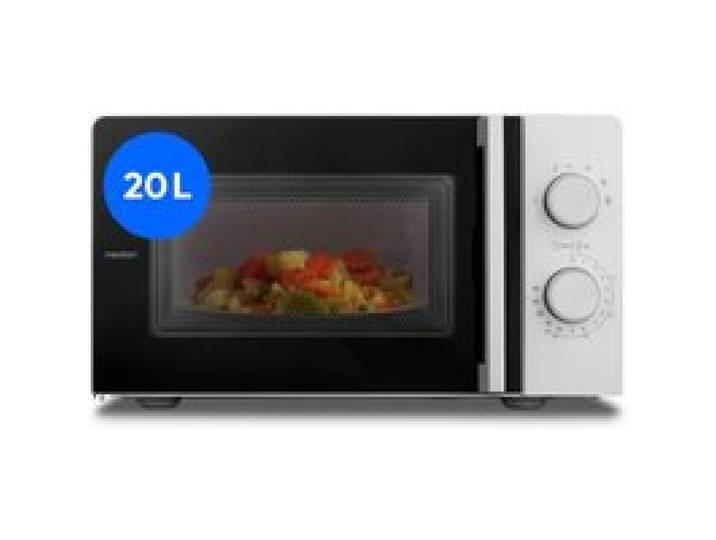 MEDION four à micro-ondes compact (17 litres 700 watts gain de place 5 niveaux de puissance fonction décongélation minuterie …