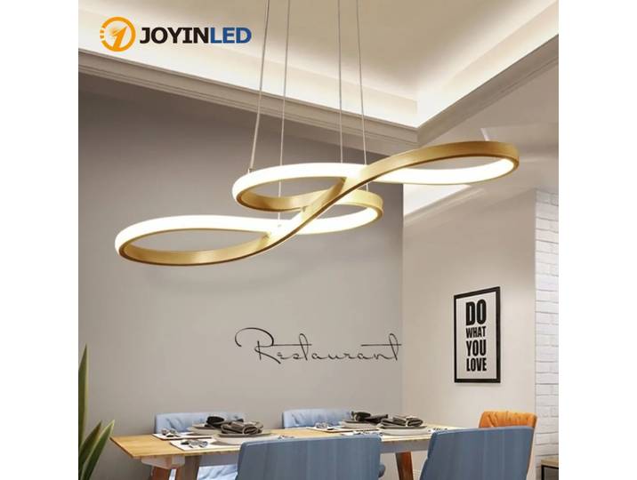 Plafonnier LED nordique moderne, lampe de décoration de luxe pour la maison, cuisine, salon, salle à manger, chambre d'enfant, bar, lustre minimaliste
