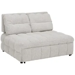 Carmen HOLLY 2-Sitzer-Schlafsofa – Grau/meliert