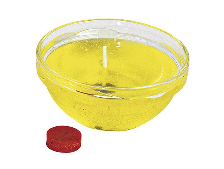 Rayher Färbtabletten für Wachs und Kerzengel Gelb 3 Stück