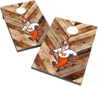 Skip's Garage Sam Houston State 2x4 Cornhole Bag Toss Game
