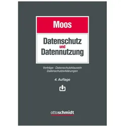 Datenschutz und Datennutzung, Fachbücher von Flemming Moos, Marian Arning, Silvia C. Bauer, Mirko Bange, Ralf B. Abel