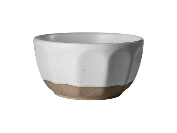 ERNST Bol Ernst en grès Blanc-naturel, Ø12 cm