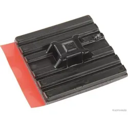 HERTH&BUSS Befestigungssockel, Kabelbinder, mit Klebefolie, 28 x 28 mm, flexibel schwarz - 50265724 - schwarz