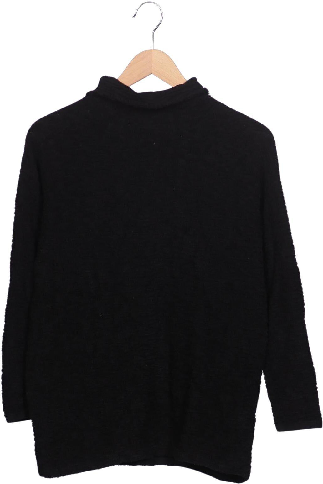 Eileen Fisher Damen Pullover, Schwarz, Gr. S, Baumwolle - Second Hand