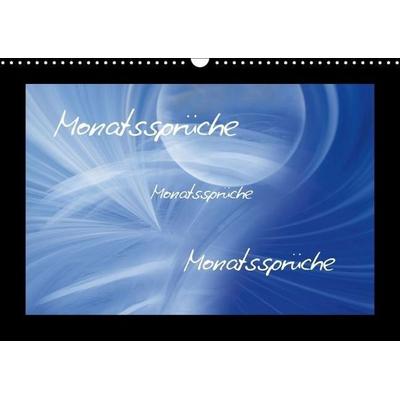 Monatssprüche (Wandkalender immerwährend DIN A3 quer)
