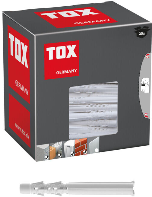 TOX Ancre de cadre polyvalente Tetrafix XL 10/100 (021100141)