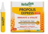HerbalGem Monodoses Propolis Bio 7 Monodoses de 10 ml - Boîte 7 monodoses de 10 ml
