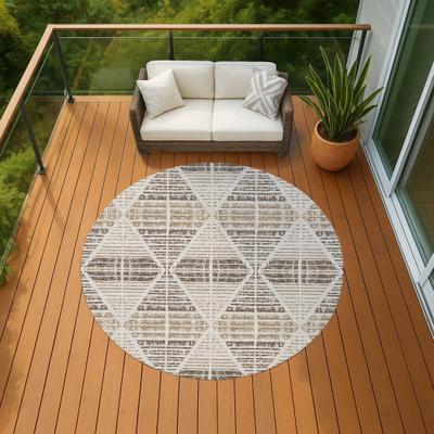 Addison Rugs Machine Washable Indoor/ Outdoor Modern Ovid Chantille Rug