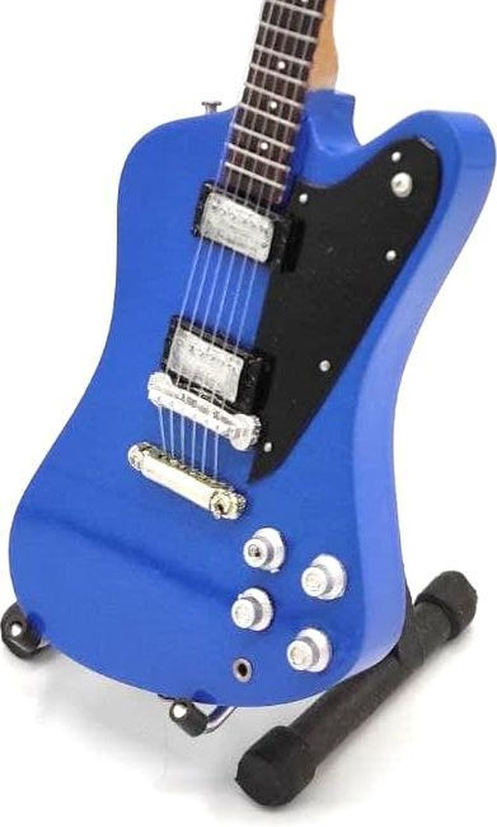 Miniatuur replica Gibson Firebird gitaar Dave Grohl Foo Fighters