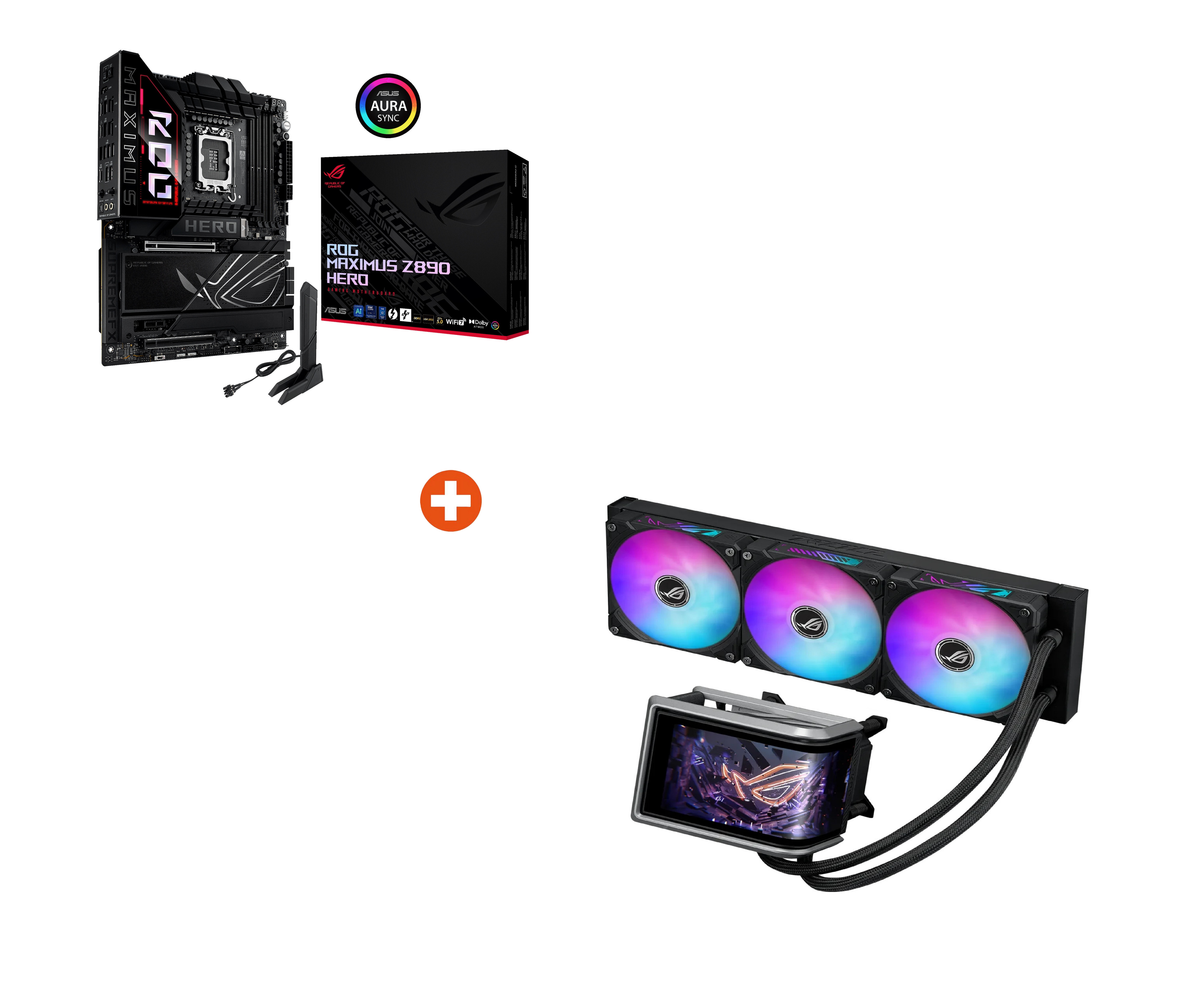 ASUS LEVEL UP #14 Bundle (ROG MAXIMUS Z890 HERO + ROG RYUO IV 360 ARGB)
