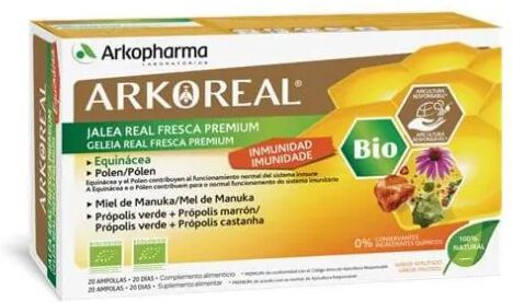 Arkopharma Arkoreal Royal Jelly Immunity Ampoules 15ml x20