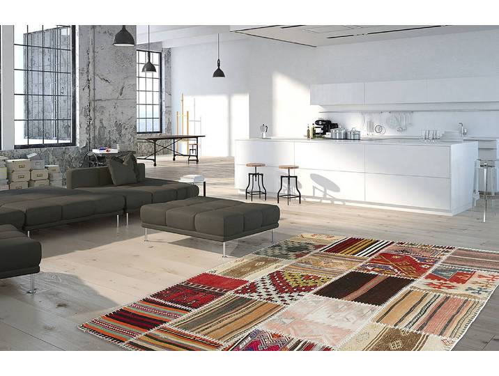 Tapis en laine My Spirit - Type J Multicolore 120 x 0 x 170cm Laine