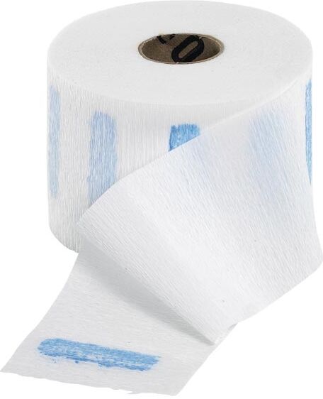 1 Rolle Halkra Halsschutzkrausen blau