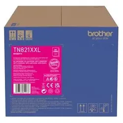 Brother, Toner, TN-821XXLM Ultra High Yield Toner Cartridge for EC Prints (M)