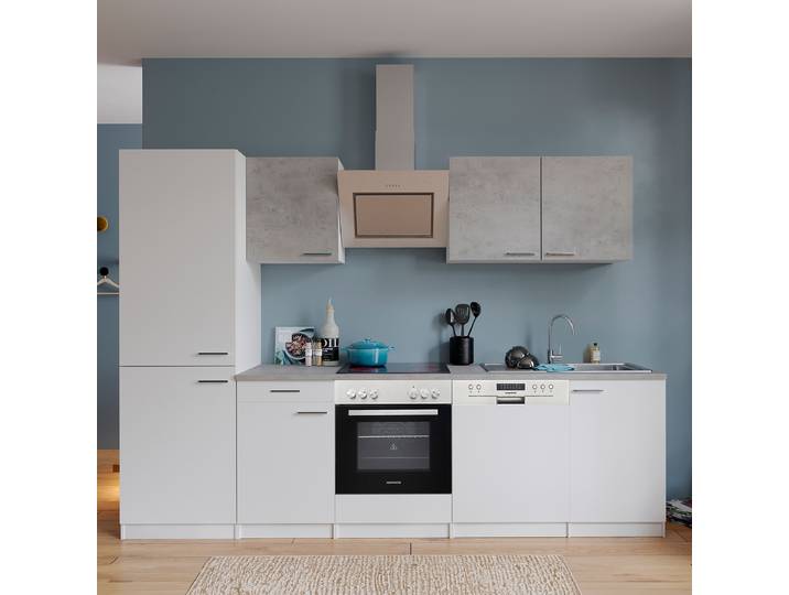 Cuisine Malia VI 280cm Blanc/Blanc