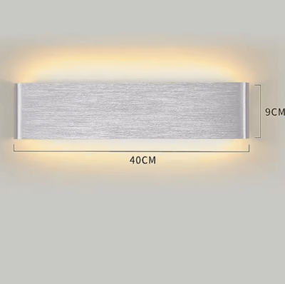 Inspire Picks 28W 32W Smart LED Wall Lamp Bluetooth APP Controlled Dimmable Modern Indoor Wall Sconce silver 24w tricolor Dimming