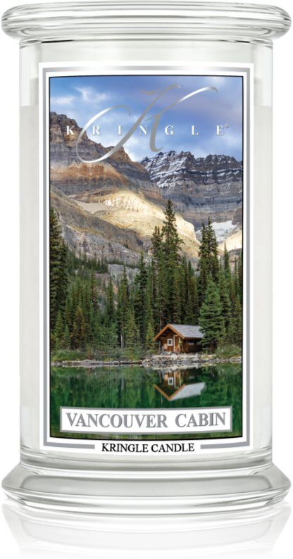 Kringle Candle Vancouver Cabin Classic bougie parfumée 623 g