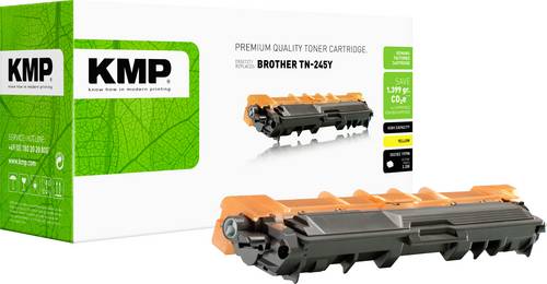 KMP Tonerkassette ersetzt Brother TN-245Y, TN245Y Kompatibel Gelb 2200 Seiten B-T51