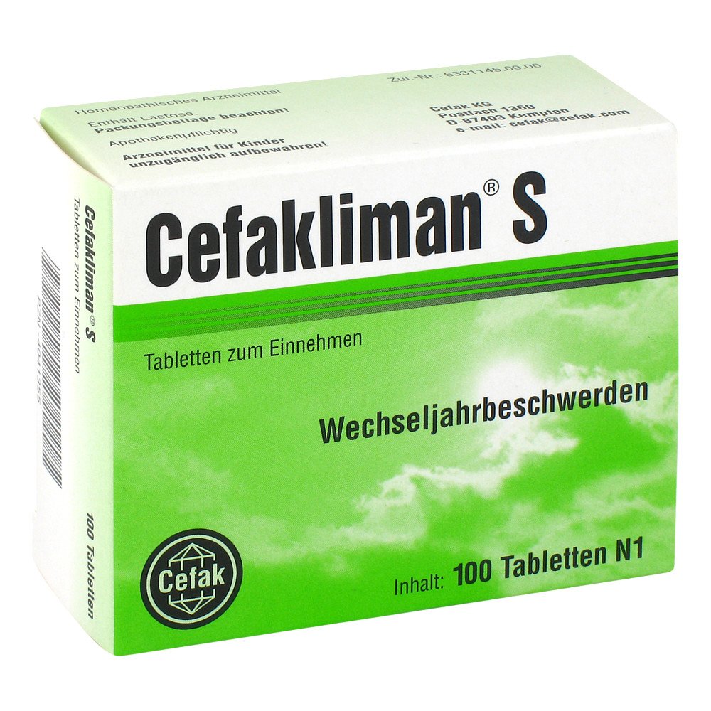Cefak KG Cefakliman S Tabletten 04041355