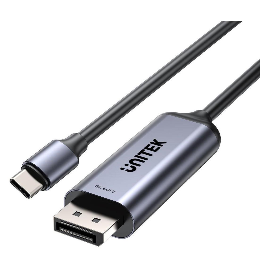 Unitek 8K USB-C AUF DisplayPort 1 5 m bidirektionales Kabel (1.50 m) (V1423DGY01)