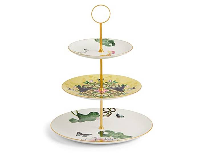 Wedgwood Wonderlust Waterlily Etagere In Gift Box