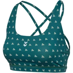 hummel hmlHIIT Impact Sport-BH Damen 6276 - balsam XS