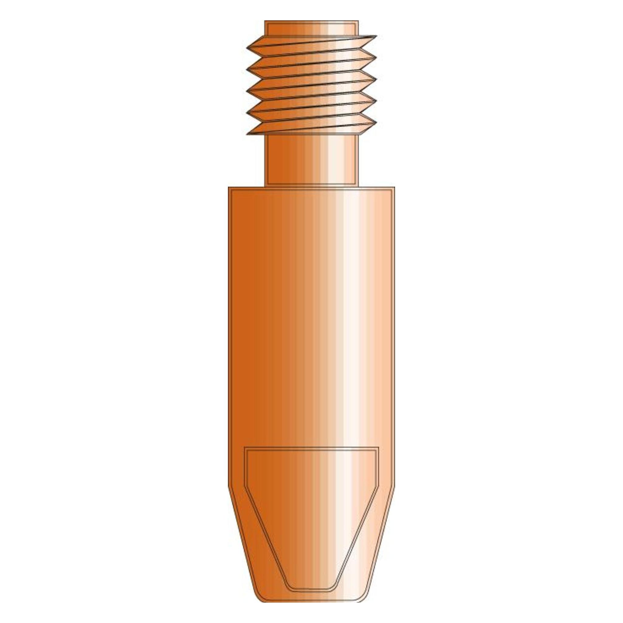 Trafimet Stromdüse M6 0,8 mm - 28mm E-Cu (4053569092876)