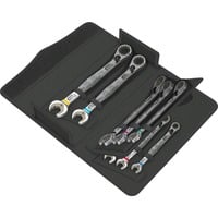 6001 Joker Switch 8 Imperial Set 1, 8-teilig, Schraubenschlüssel Ringratschenschlüssel mit Haltefunktion, zöllig