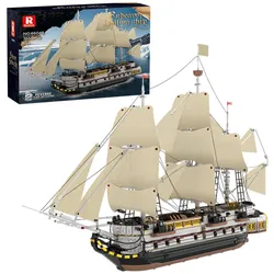Reobrix 66048 Segelschiff Klemmbaustein 3555 Teile 109 cm ab 14