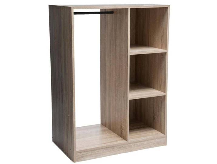 Armoire dressing penderie  Mix N' Modul  effet chêne naturel - 5 five simply smart