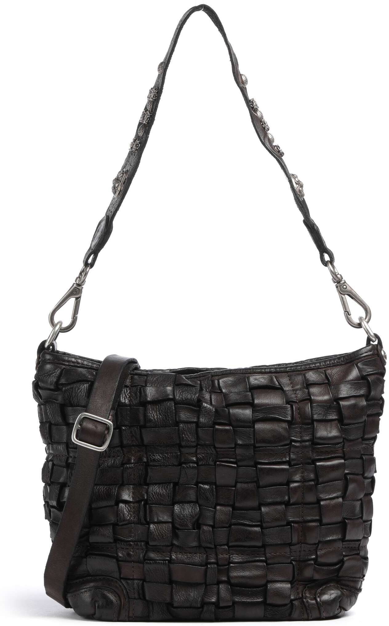Campomaggi Beuteltasche aus Leder, braun