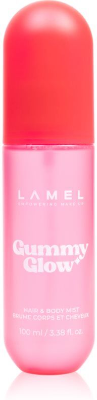 LAMEL Gummy Glow Hair & Body Mist brume rafraîchissante corps et cheveux pour femme 100 ml